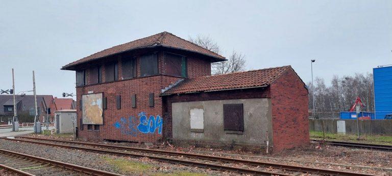 Stellwerk Ahaus „Anf“ abgerissen