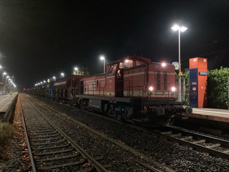 Bauzugeinsatz in Altenberge