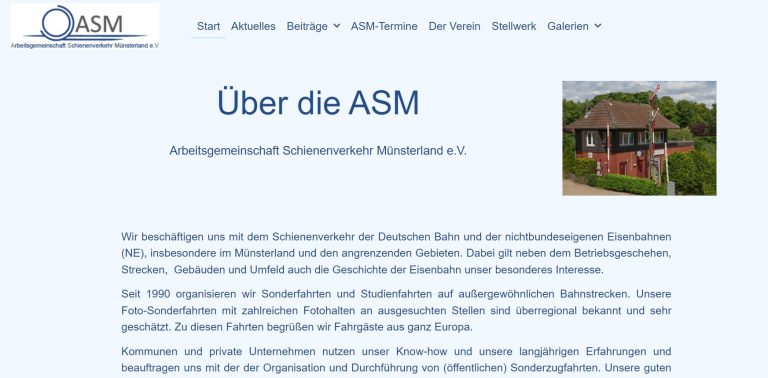 ASM stellt neue Website vor